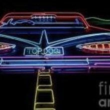 Neon Signs And Objects Made Fr...